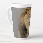 Lion Art Two-Tone Coffee-Mok Latte Mok (Linkerhoek)