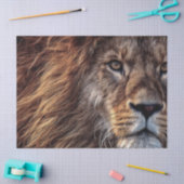 Lion Artistic Beauful Waterverf-ontkoppeling Tissuepapier (Craft)