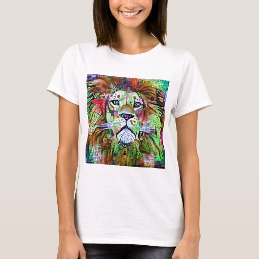 Lion Artwork 2 T-shirt (Voorkant)