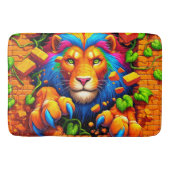 Lion Artwork Badmat (Voorkant)