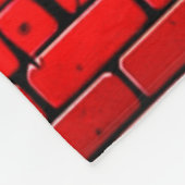 Lion Artwork Fleece Deken (Hoek)