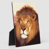 Lion Artwork Fotoplaat (Zijkant)