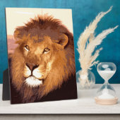 Lion Artwork Fotoplaat (Zijkant)