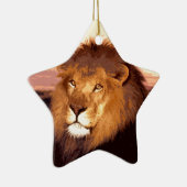Lion Artwork Keramisch Ornament (Rechts)