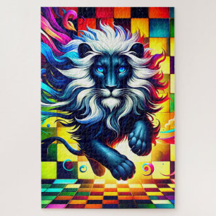 Lion Artwork Legpuzzel