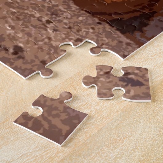 Lion Artwork Legpuzzel (Zijkant)