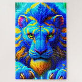 Lion Artwork Legpuzzel (Verticaal)
