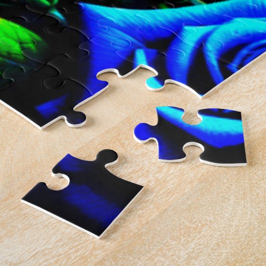 Lion Artwork Legpuzzel (Zijkant)
