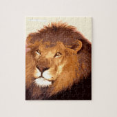 Lion Artwork Legpuzzel (Verticaal)