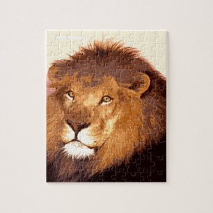 Lion Artwork Legpuzzel