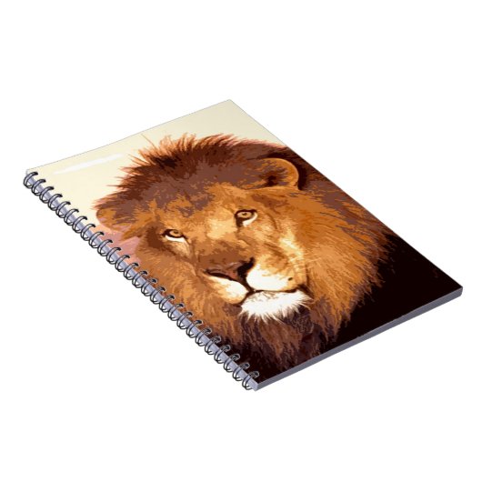 Lion Artwork Notitieboek (Rechterzijde)
