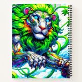 Lion Artwork Notitieboek (Achterkant)