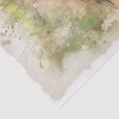 Lion Artwork-ontkoppeling Tissuepapier (Detail)