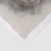 Lion Artwork-Waterverf voor loskoppeling van pagin Tissuepapier (Detail)