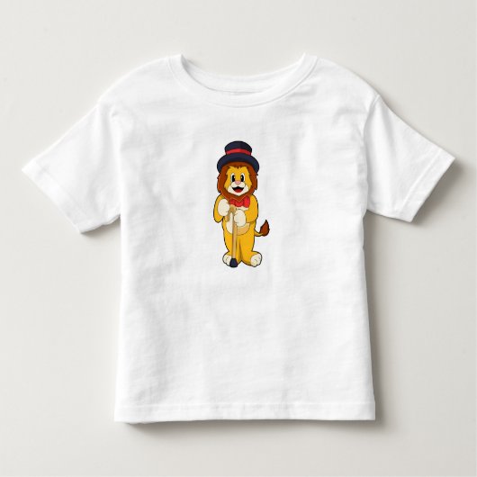 Lion as Gentleman with Pet Kinder Shirts (Voorkant)