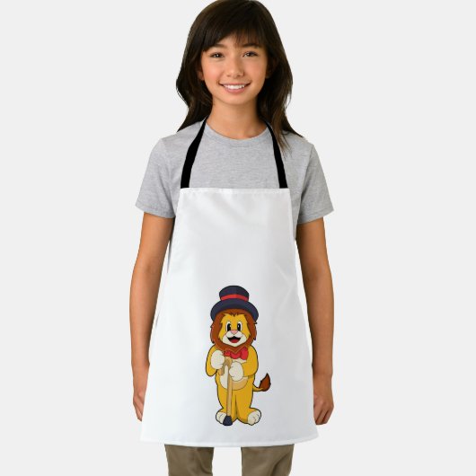 Lion as Gentleman with Pet Schort (Insitu)