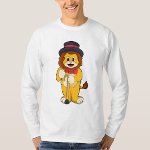 Lion as Gentleman with Pet T-shirt