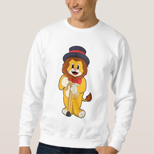 Lion as Gentleman with Pet Trui (Voorkant)