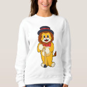 Lion as Gentleman with Pet Trui (Voorkant)