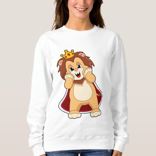Lion as King with Crown.PNG Trui (Voorkant)