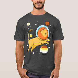 Lion Astronaut Gay Beer Pride T-shirt