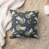 Lion Astronaut Rocket Space Sierkussen (Deken)