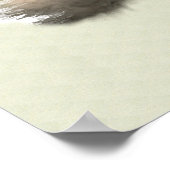 Lion at Rest Lion Lovers Art Poster (Hoek)