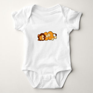Lion at Sleeping Romper