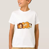 Lion at Sleeping T-shirt (Voorkant)