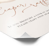 Lion Baby Cloud ballon Diaper Raffle Sign Foto Afdruk (Hoek)