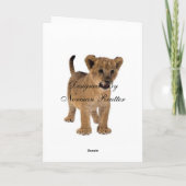 Lion Baby Kaart (Achterkant)