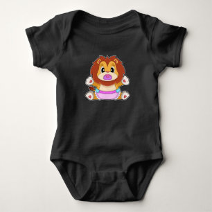 Lion Baby Pacifier Romper