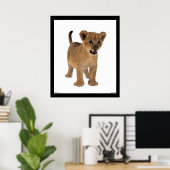 Lion Baby Poster (Thuiskantoor)