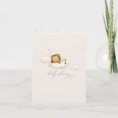 Lion Baby shower (Achterkant)