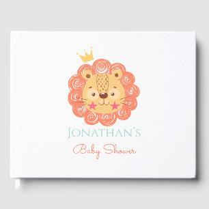 Lion Baby shower Gastenboek