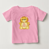 Lion Baby shower Roze (Voorkant)