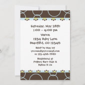 Lion Baby shower voor jongens Kaart (Achterkant)