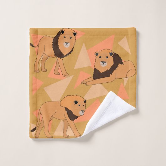 Lion Bad Handdoek (Wasdoekje)