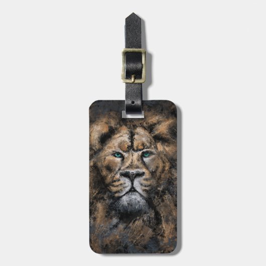 Lion Bagagelabel (Voorkant verticaal)