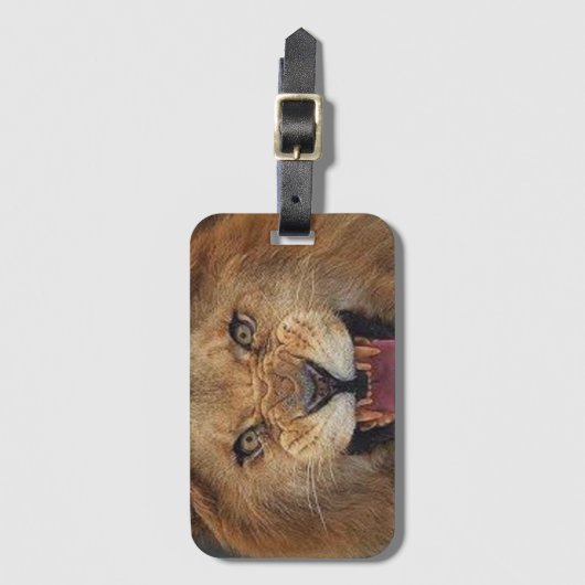 Lion Bagagelabel (Voorkant (verticaal))