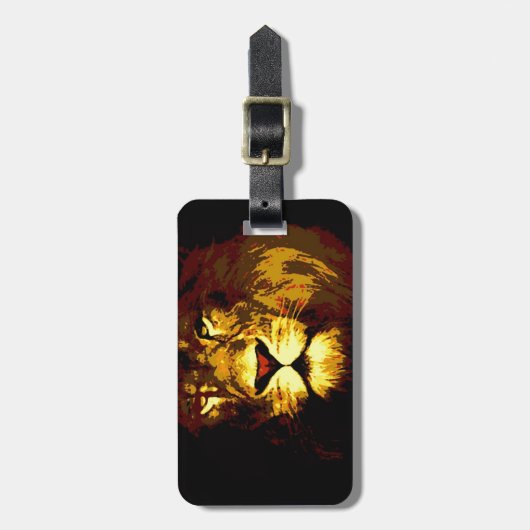 Lion Bagagelabel (Voorkant verticaal)