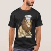 Lion Baker Chef pet T-shirt (Voorkant)