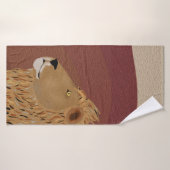 Lion Bath Towel Badhanddoek (Badhanddoek)