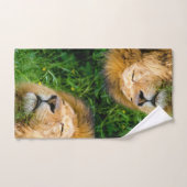 Lion Bathroom Towel Set Bad Handdoek (Handdoek)