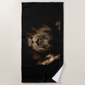 Lion Beach Towel Strandlaken (Voorkant)