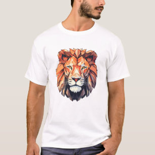 Lion Beast Animal World Wildlife Beauty Ontdekking T-shirt
