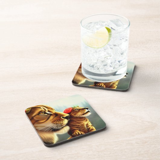 Lion Bier Onderzetter (Rechterzijde)