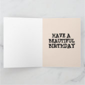 LION BIG CAT BIRTHDAY KAART (Binnen)