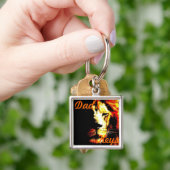 Lion big cat origineel wildlife-ontwerp sleutelhanger (Hand)