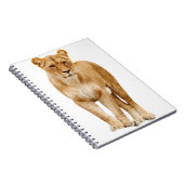 Lion Big Cat Predator Prouly Notitieboek (Rechterzijde)